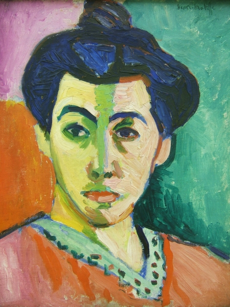 Matisse_portrait_madame_matisse_green_line
