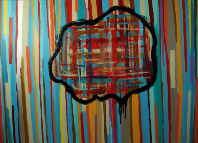 Modern Art Painting Pablo Saborio