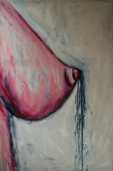 breast_contemporary_art_paintings_pablosaborio Nude Contemporary Art