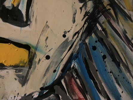morcels_of_meaning Detail of painting