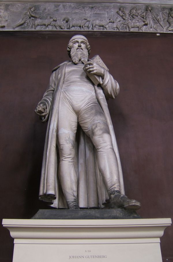 Gutenberg (plaster model)