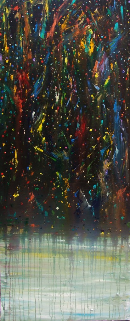 Dots_&_drips_deepening_their_dance_2014_Painting_Pablo_Saborio_Art